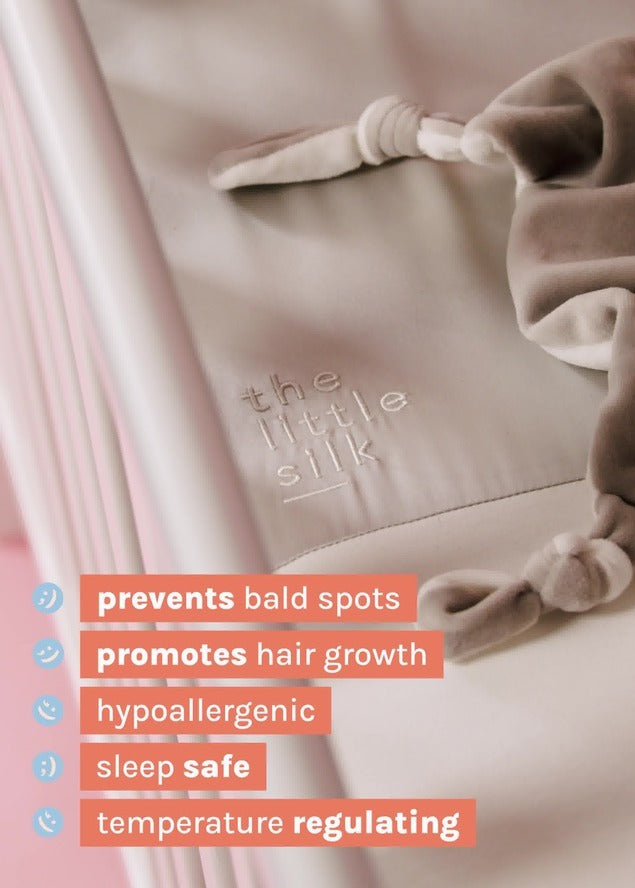 Silk Bedside Crib Fitted Sheet Suitable For Eczema Prone Skin The Little Silk